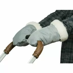 рукавицы меховые для коляски